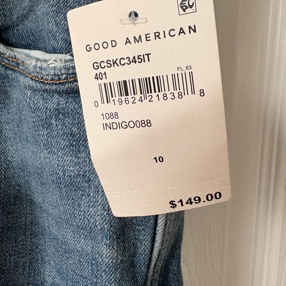 Good American -Skinny Crop -Curve 10/30 Denim - Picture 6 of 6